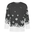 thumbnail image 3 of Camisas de Manga Larga para Hombres Imprimir Casual Cuello Redondo Blusa de Manga Corta, Camisas de Lino para Hombres, 3 of 4