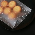 thumbnail image 4 of Lubelski 100Pcs/Pack Machine Seal Bags Clear Waterproof Plastic White Dot Vacuum Sealer Bag Cookie Food Saver Storage for Kitchen, 4 of 9