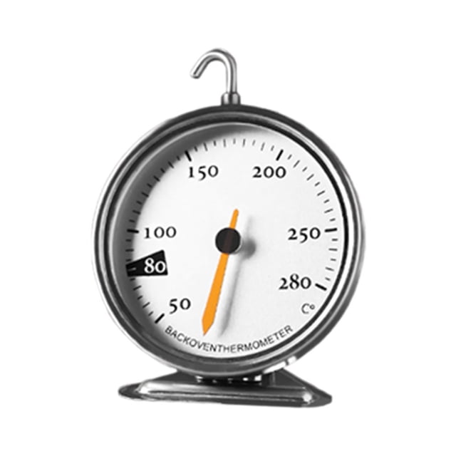 Oven Thermometer Sturdy Construction Heat Resistant Metal Hanging Type Instantly Read Oven Grilling Thermometer for Home