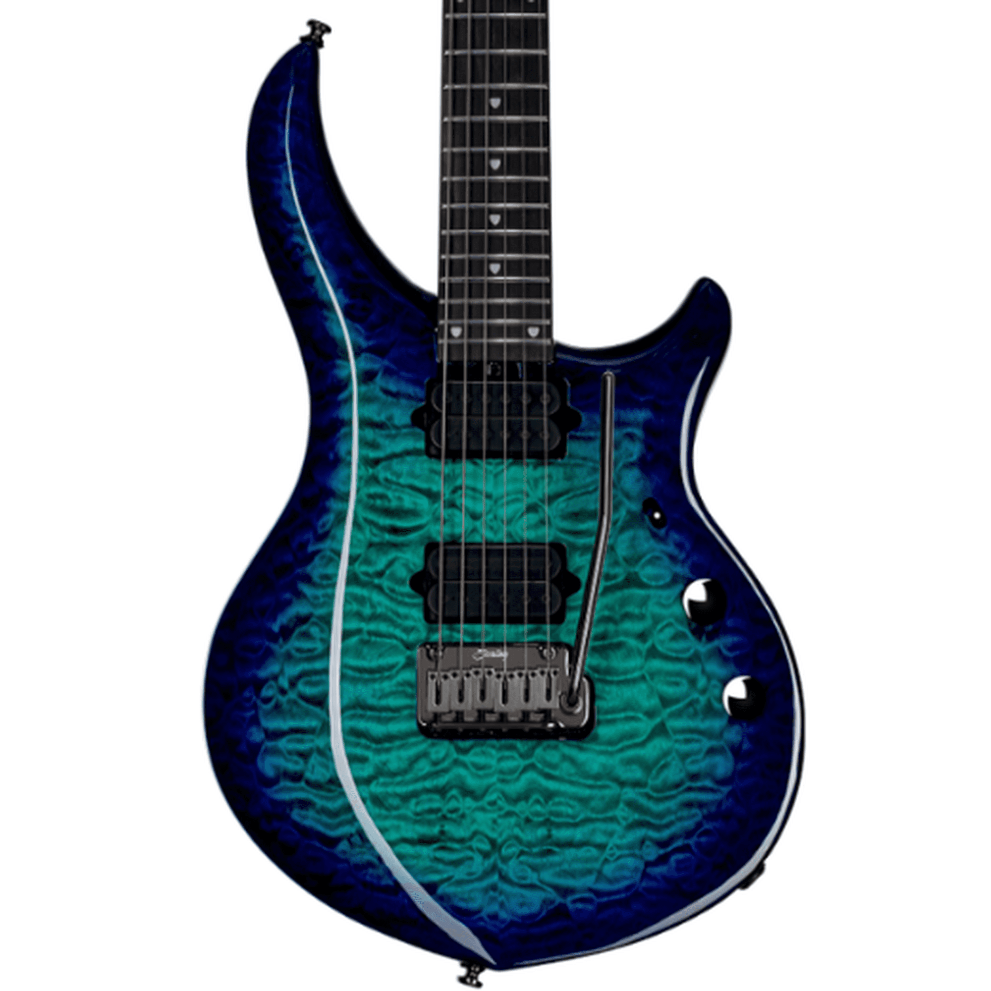 Sterling by Music Man Majesty DiMarzio John Petrucci Signature Electric Guitar (Cerulean Paradise)