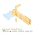 thumbnail image 4 of Unique Bargains Plastic Floss Bobbin Sewing Thread Card Board with Winder, Blue 100 Pack, 4 of 6