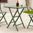 thumbnail image 3 of Compamia Helen Square Folding Bistro Table 24 inch Olive Green, 3 of 7