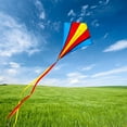 thumbnail image 6 of Holiday Lights Outdoor Large Colourful Flight Kite Easy Flyer for Strong or Light Wind Activities, 6 of 9