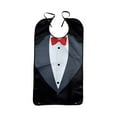 thumbnail image 2 of Iumwxz Adult Bib with Tuxedo Print, Waterproof and Stain Resistant Polyester Fabric for Mealtime Protection, Durable Construction with Sturdy Snaps for Elderly and Care Scenarios, 2 of 6
