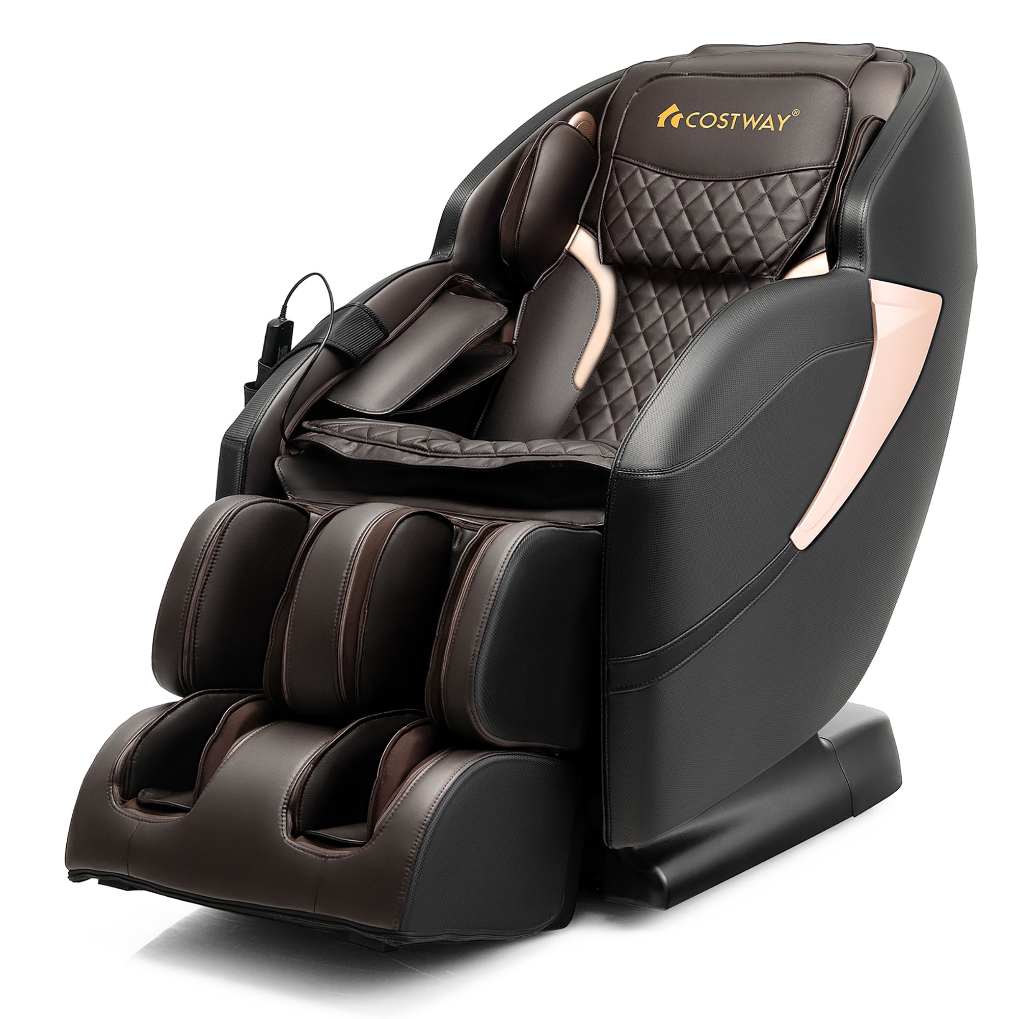 Costway Zero Gravity SLTrack Full Body Massage Chair w/ Voice Control