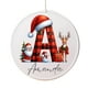 thumbnail image 2 of Letrero colgante de acrílico de 26 letras: material transparente de alta definición con una forma de letra exquisita. Ideal para decoración del hogar y fiestas., 2 of 3