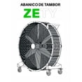 thumbnail image 3 of Ventilador Industrial De Tambor ZETY 42'' 7 Velocidades, 3 of 7