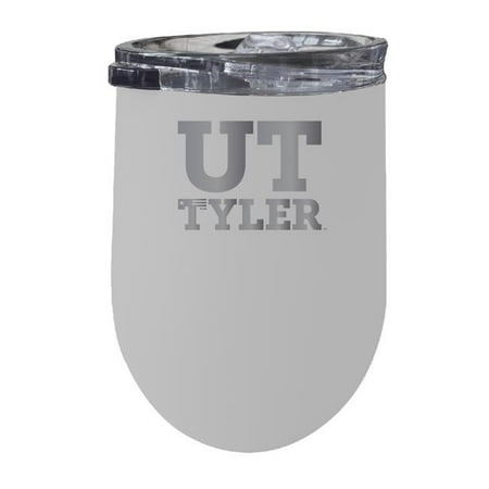 

R & R Imports ITWE-C-UTT20W The University of Texas at Tyler 12 oz Insulated Wine Stainless Steel Tumbler White