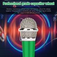 thumbnail image 2 of HAHDAXIA Mini Microphone,Portable Vocal Tiny Microphone, Asmr Microphone,Phone Microphone, Mini Karaoke Microphone for Voice Recording Chatting and Singing On iPhone,Android,Laptop Notebook（, 2 of 7