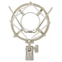 unbranded Mic Holder Microphone Shock Mount Adjustable Microphone Holder 14.2X10X8CM White