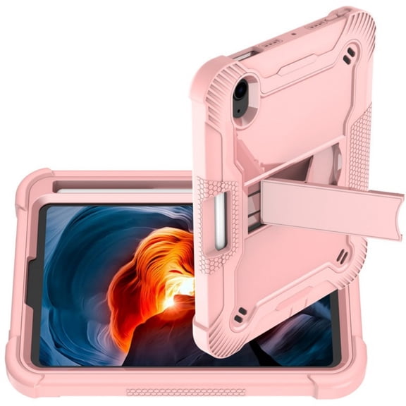 Silicone Case for Air 13 2025 Tablet Heavy Duty Shockproof Protective Case with Pencil Holder Adjustable Bracket