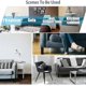 thumbnail image 5 of 4pcs Aluminum Alloy Adjustable Furniture Leg Table Legs Square Tube Replacement Legs - Anyou, 5 of 5