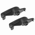 thumbnail image 3 of 10411051 Sun Visor Clip Bracket Holder Black Plastic LH & RH Pair for C5 New, 3 of 5