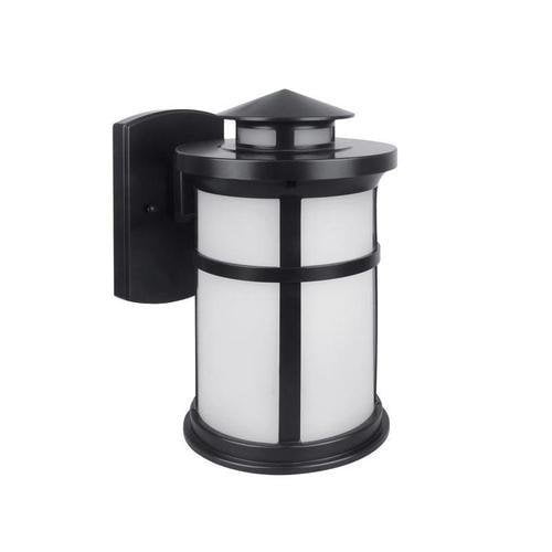 Euri Lighting EOL-WL11BRZ-1030e LED Bronze Cylinder Wall Lantern Frosted Lens - 3000K, 12.5W, 120V