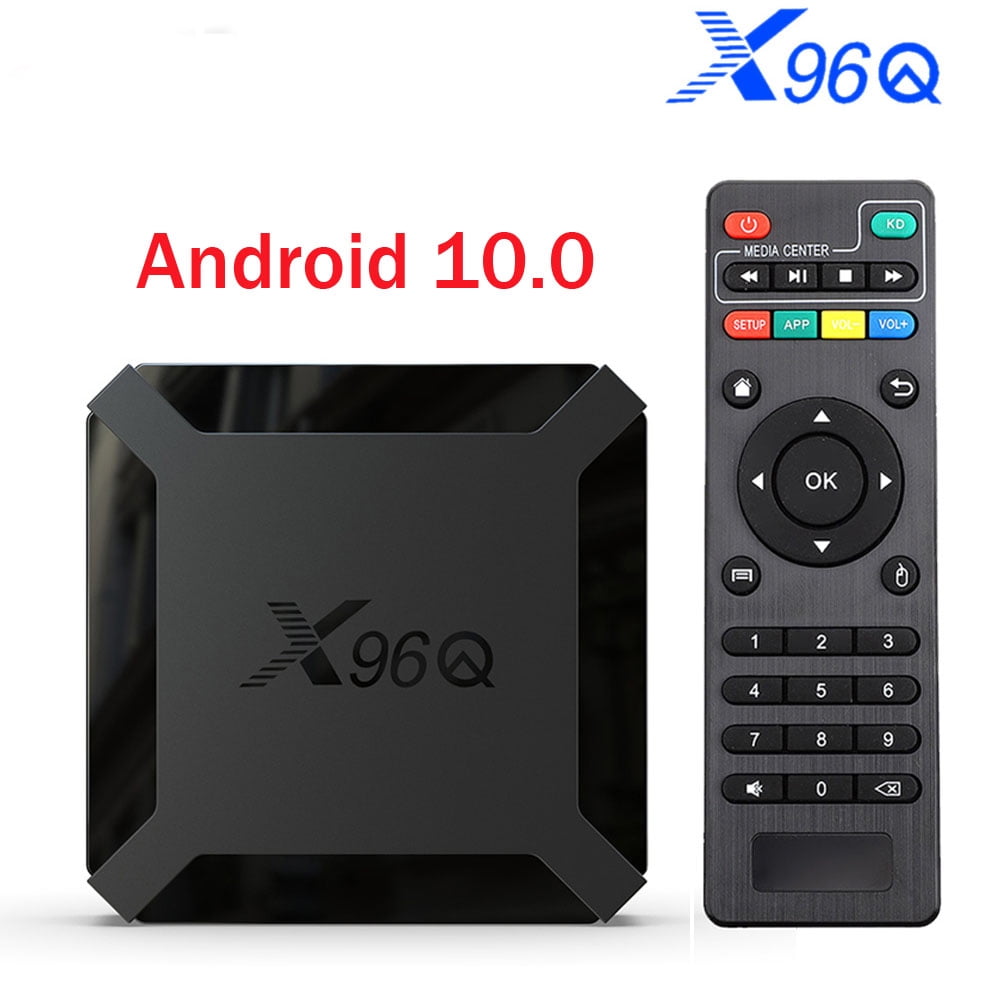 TV BOX Android 10.0 X96Q Allwinner H313 Quad Core 4K Smart Android TV 2 ...