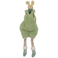 thumbnail image 6 of Northlight Sitting Boy Mouse in Overalls with Dangling Legs Christmas Figure - 18", 6 of 6
