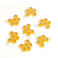 thumbnail image 1 of Charms 10 Pzs Colgantes De Aleación De Esmalte De Abeja DIY Pendientes Hechos A Mano Accesorios De Joyería, 1 of 4