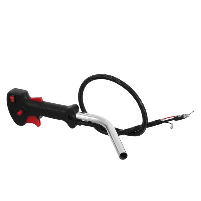 FOMIYES Mango Para Control De De Cortacésped En Aluminio Y Plástico Negro Con Ergonómico
