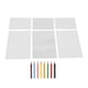 thumbnail image 5 of Lámina de plástico retráctil, 6 hojas de flores, láminas termorretráctiles para bricolaje, kit de papel retráctil ultra sensible, 5 of 14