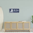thumbnail image 2 of Go Jump In The Lake Swimming Sign Typography Graphic Art White Framed Art Print Wall Art, 2 of 7