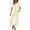 Z17 Beige-Linen Two Piece Set Women, variant on Linen Pajamas Women Set Lace Trim Short Sleeve Button Down Shirt and High Waisted Wide Leg Sleep Pants Home Going Out Summer Casual Matching Outfits Black,S