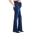 thumbnail image 2 of Time and Tru Maternity Flare Leg Jean, Sizes S-XXL, 2 of 5