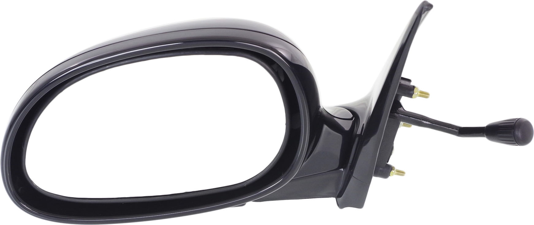 DNA Motoring OEM-MR-HO1320109 Side View Mirror Manual Mirror Adjustment Compatible with 1992-1995 Honda CIVIC Left 