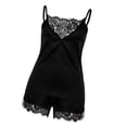 thumbnail image 3 of para mujer Encaje Ropa de dormir Camisón Correa de espagueti Yuyangstore Pantalones cortos de satén sexy, 3 of 8