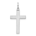 thumbnail image 4 of 14k White Gold Laser Designed Cross Pendant, 4 of 4
