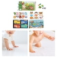 thumbnail image 3 of Libro educativo Montessori Juguetes Desarrollo Habilidades básicas Juguete Educativo Sensorial para 1-3 os niñas pequeños 30 páginas Hugo libro educativo, 3 of 5