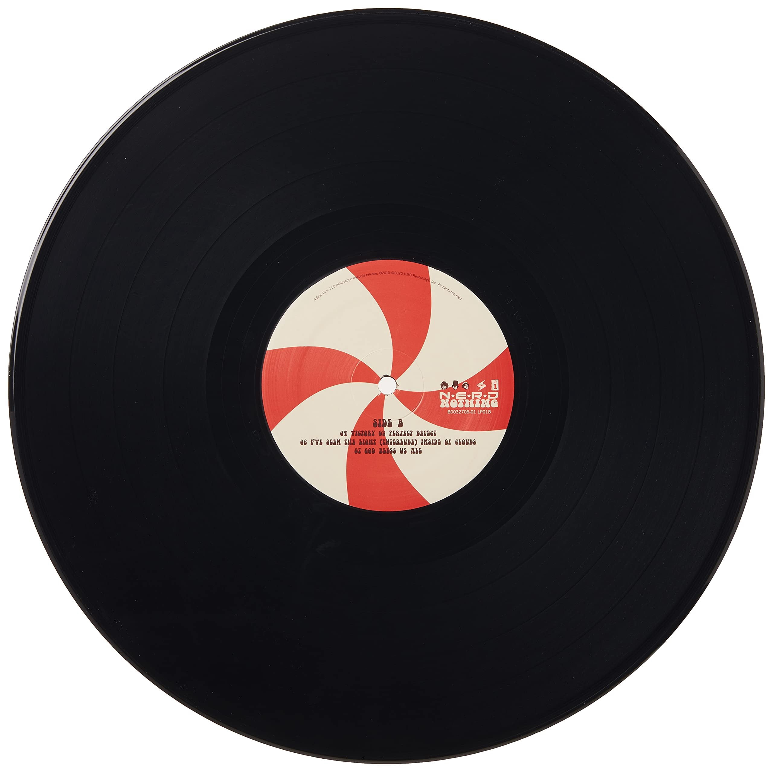 N.e.r.d nothing LP VINYL 限定盤 アナログ レコード 6e7a2d42-e71b-470b-9ab2-