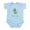 Sky Blue, variant on CafePress - Dragon Baby Infant Bodysuit - Baby Light Bodysuit, Size Newborn - 24 Months