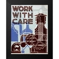 thumbnail image 2 of Sherman, Nathan 15x18 Black Modern Framed Museum Art Print Titled - Work with care, 2 of 5