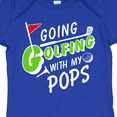 thumbnail image 4 of Inktastic Going Golfing with My Pops Kids Golf Boys or Girls Baby Bodysuit, 4 of 5