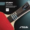 STIGA Force Ping Pong Paddle – 5-ply Blade – 2mm Sponge – Flared Handle – Perfect for High-Scoring Friendly Competition