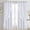 Greyish White, variant on White Blackout Curtains with Sheer Overlay Thermal Insulated Mix & Match Double Layer Window Panels for Bedroom Living Room Drape Sewn with Tiebacks Grommet Top 52" Wx84 Lx2