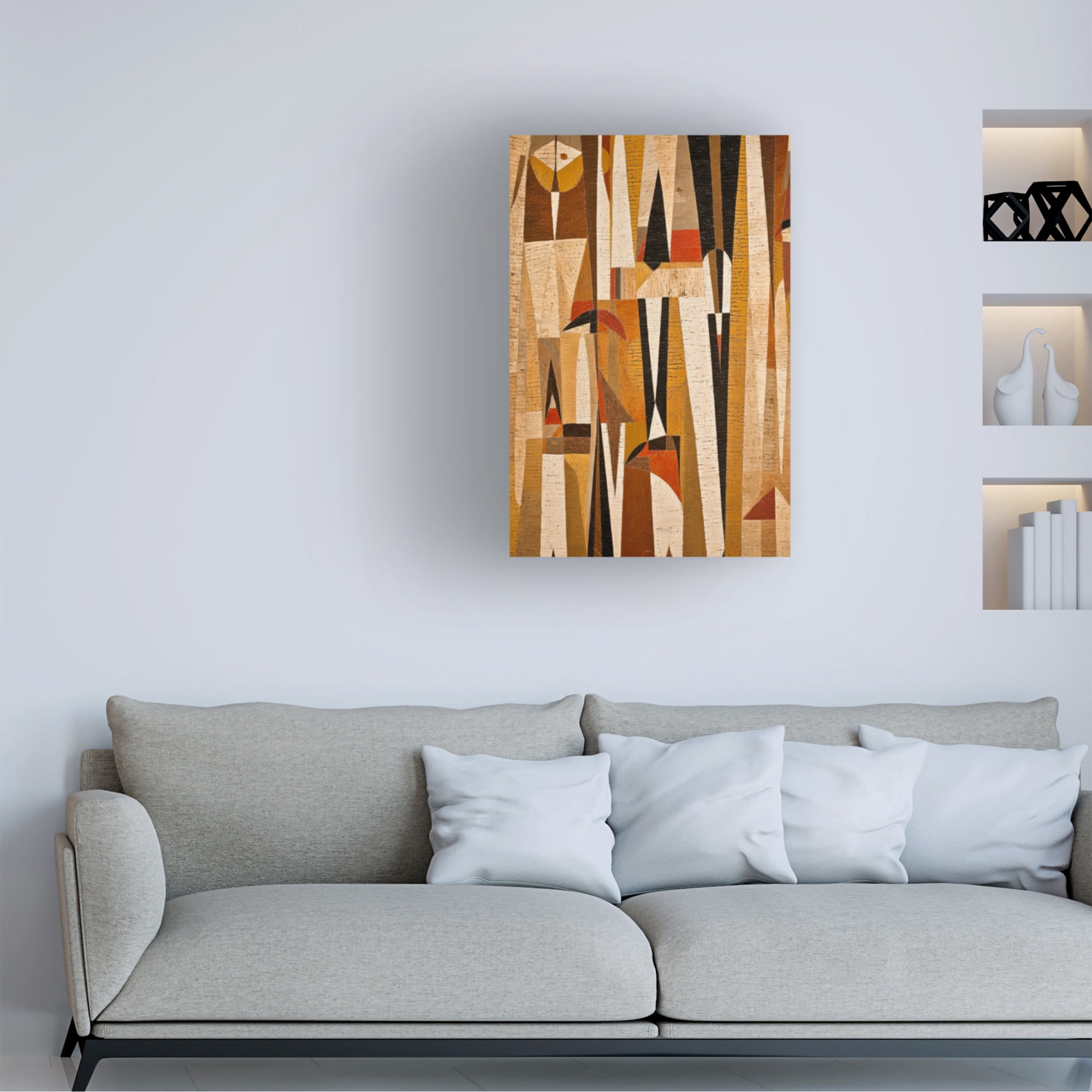 Trademark Fine Art Treechild   Mosaic Nature Canvas Wall Art