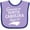Lavender and Purple, variant on Inktastic Someone in North Carolina Loves Me Boys or Girls Baby Bib