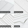 thumbnail image 4 of tredstone Barbecue Net Cooling Rack Baking Tool Fine Workmanship Compact Size Long-lasting Safety Professional Home Supplies, 4 of 8