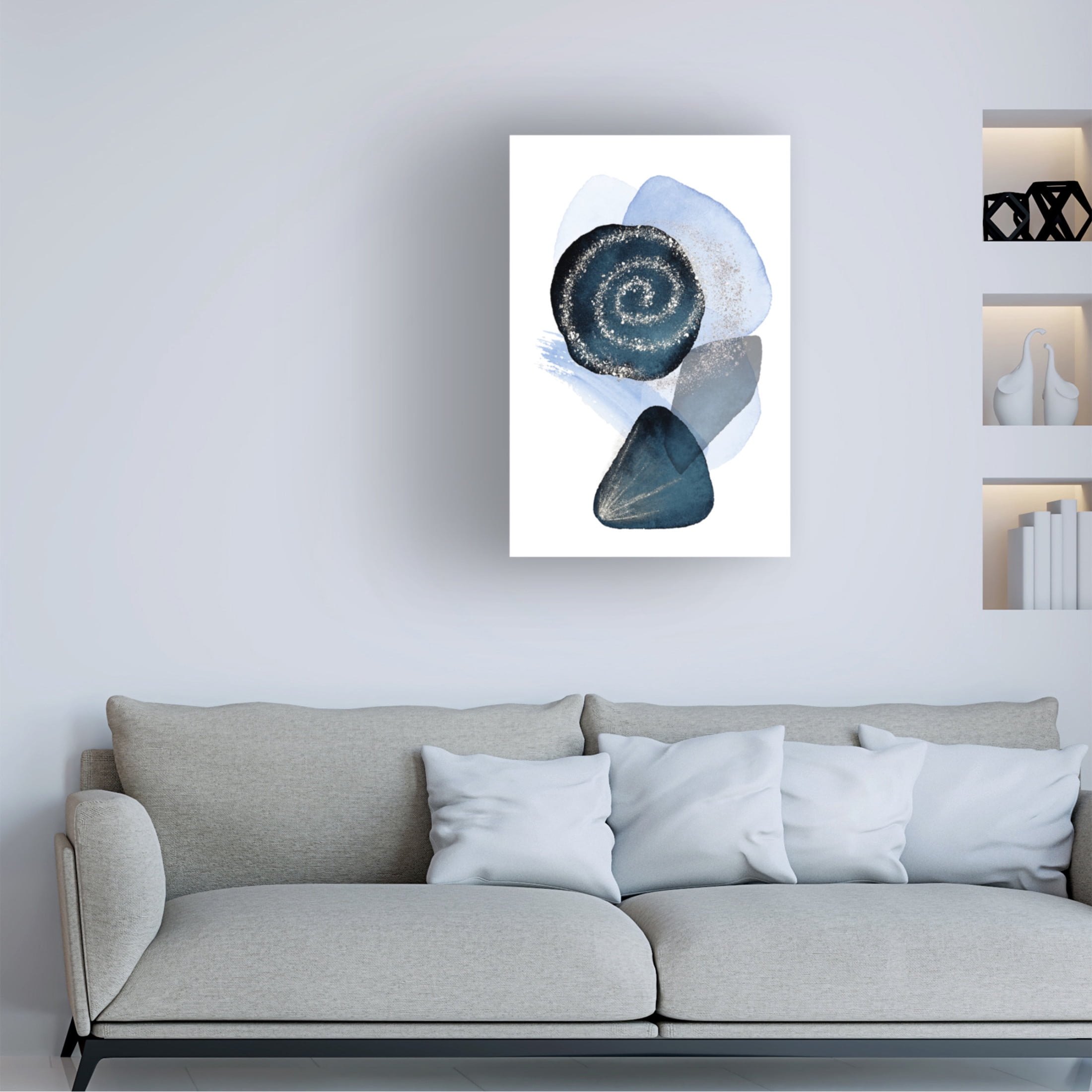 Trademark Fine Art Sally Ann Moss Arctic Ice 2 Canvas Wall Art