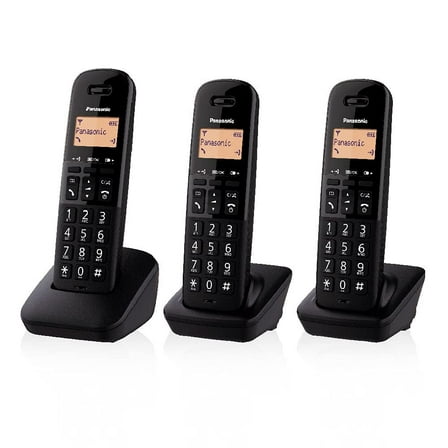 PANASONIC Cordless Trio KX-TGB613JTB Nero