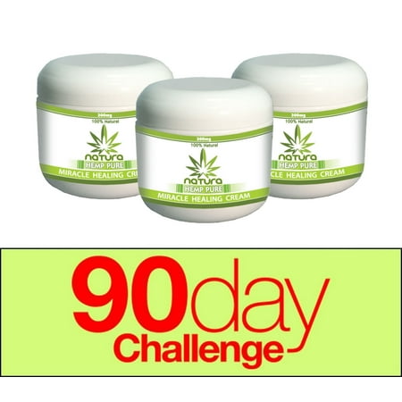 900 MG QFL Hemp Pure Miracle Healing Pain Relief Cream for Neck, Knees, Joints, Shoulders and Back, Made in (Best Treatment For Knee Joint Pain)