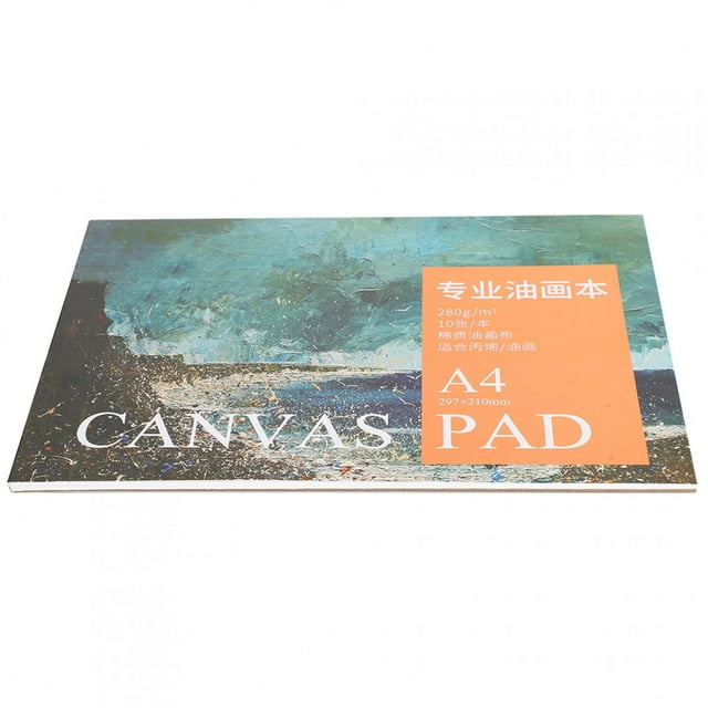 FLAMEEN Acrylic Painting Canvas,A4 Painting Canvas Oil Paint Acrylic Art Students Beginner Practice Drawing Tools,Painting Canvas