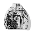 thumbnail image 4 of Chaquetas Hombre Parkas Abrigo Masculino Moderno y Cómodo Abrigo Masculino Elegante con Estampado de Águila Abrigos de Invierno Casuales y Versátiles para Hombre, 4 of 5