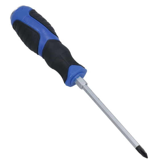 PH1 x 100mm Phillips Premium Screwdriver Magnetic Hardened Tip   Rubber Grip
