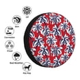thumbnail image 5 of Bingfone Palm Tree Pattern On Red Spare Tire Cover Weatherproof Universal Wheel Protectors For Rv Camper Travel Trailer Suv Truck-16 Inch, 5 of 9