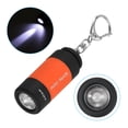 thumbnail image 3 of Uxcell 2.1" Mini Rechargeable LED Keychain Flashlight USB Charging Orange, 3 of 6