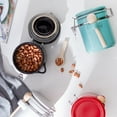 thumbnail image 4 of HLONK Coffee Canisters With Airtight Lids  Ceramic Containers With Lids  Cookie Jars With Lids Airtight Decorative-blue-650ml/23oz, 4 of 9
