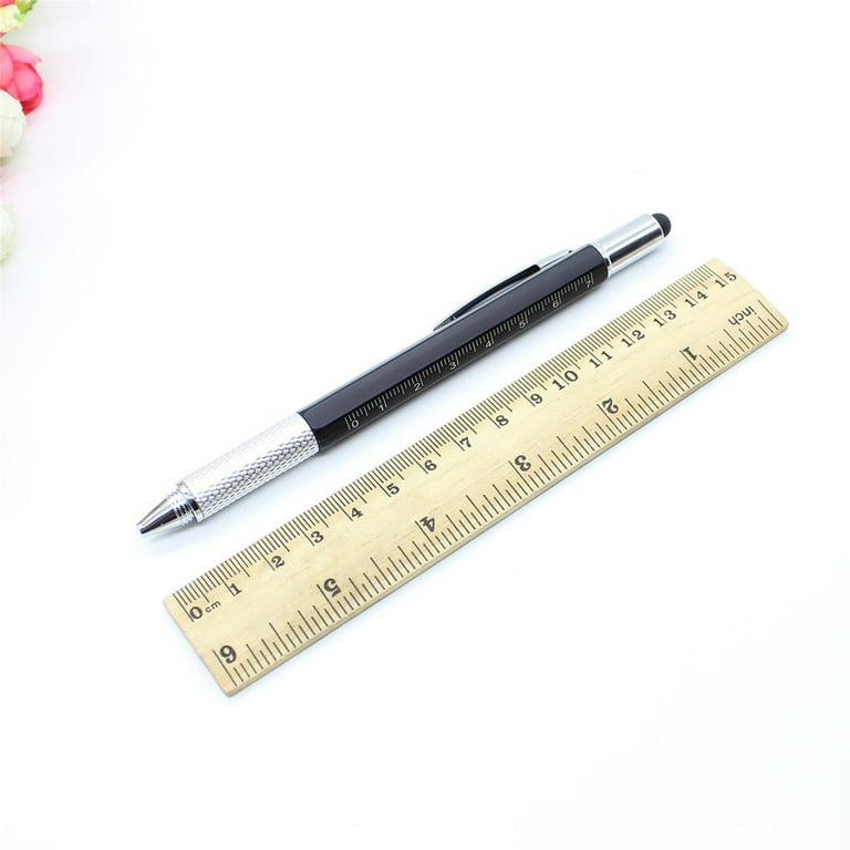Infidev Screwdriver Tool Pen with Caliper， 6-in-1 Multifunctional