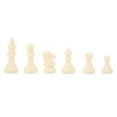 thumbnail image 3 of Cergrey 32 Pcs d'Échecs Standard Internationales Remplacement Tournoi Échecs Noir&Blanc, Ensemble d'Échecs, Pièces d'Échecs, 3 of 8
